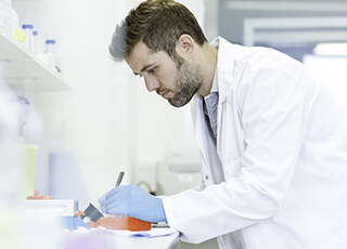 Lab testing